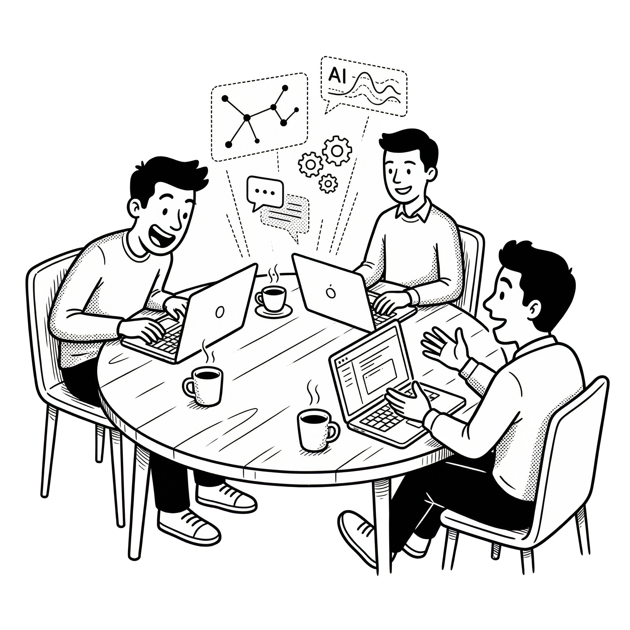 企業向けAI研修ビジュアル