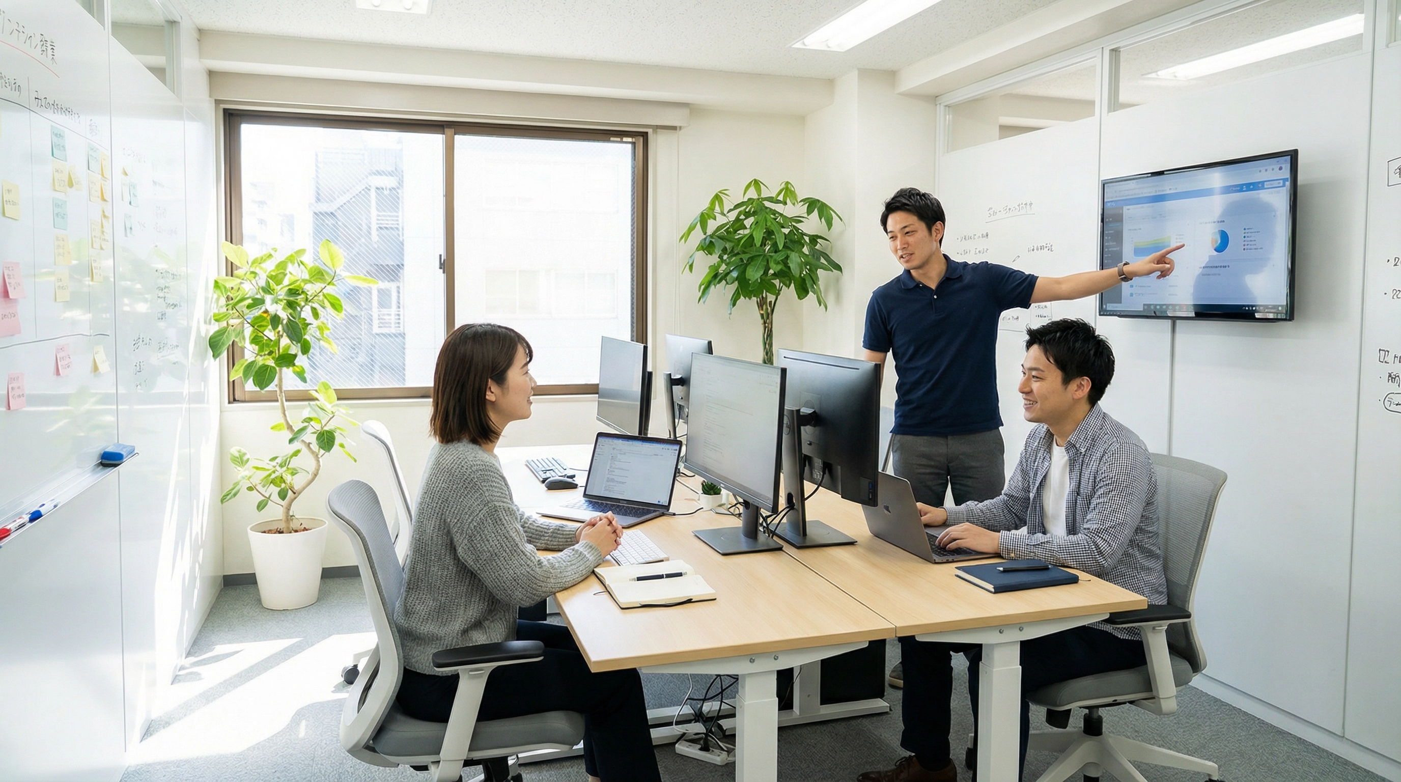 IT企業の業務風景