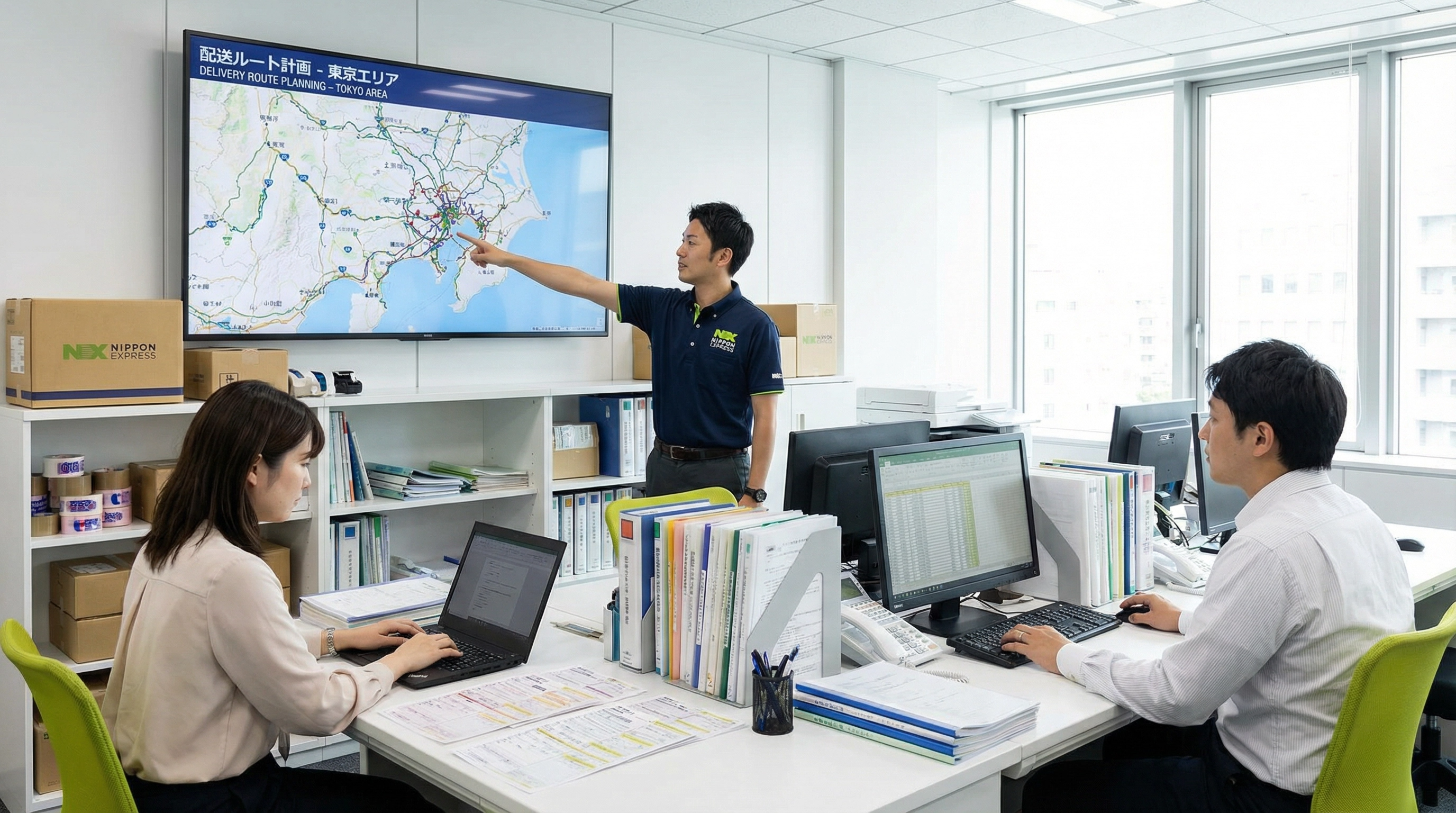 物流会社のオペレーション