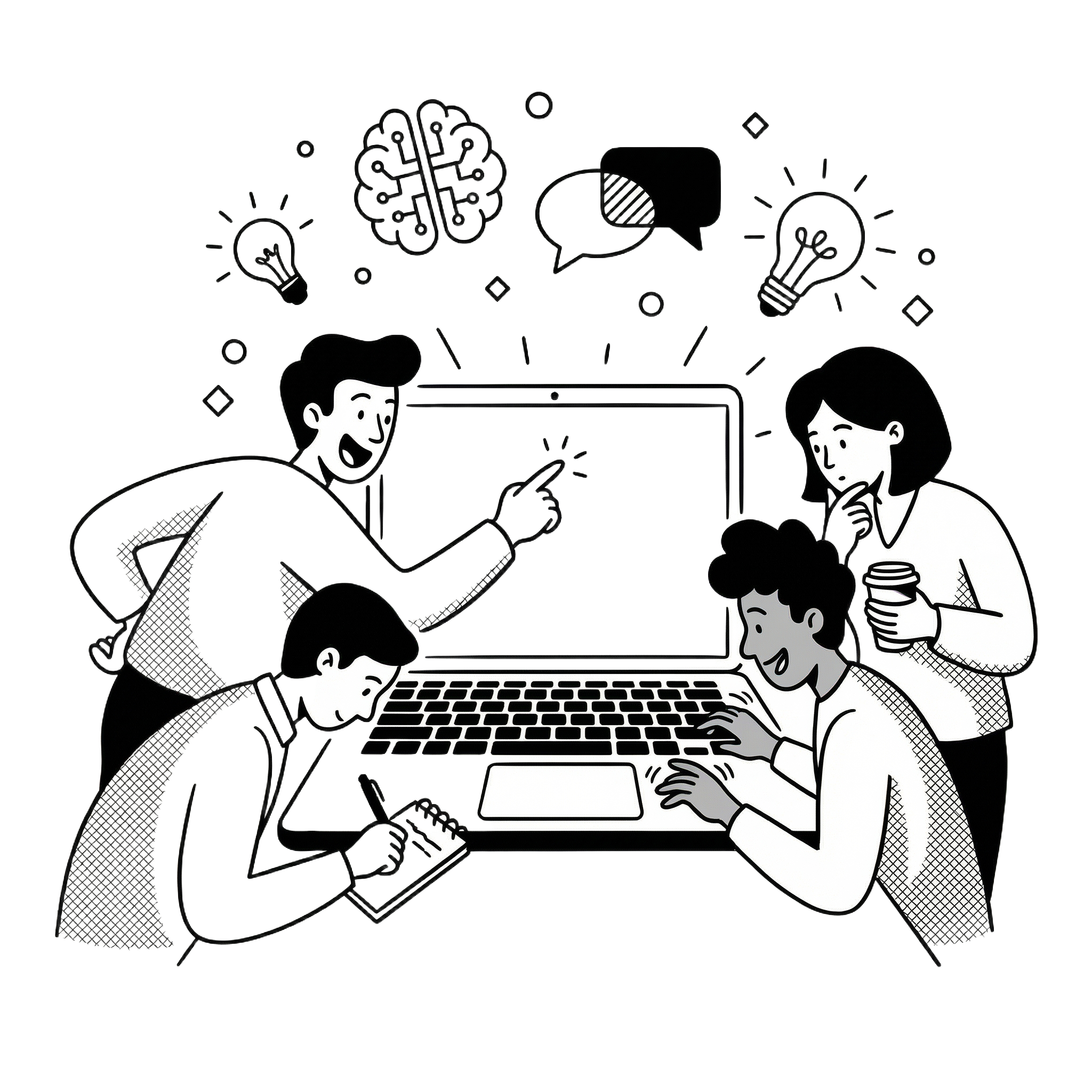 余白とAI ビジュアル